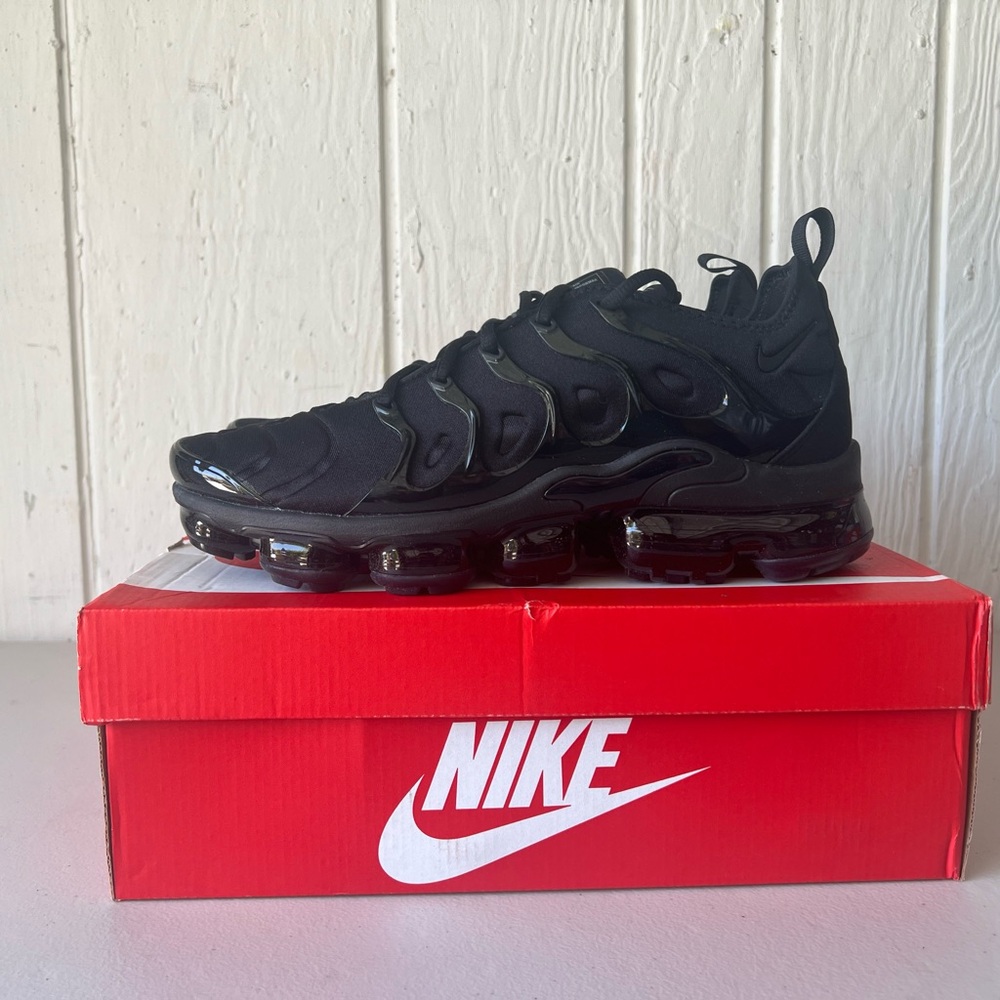 Nike Black VaporMax Plus Shoes